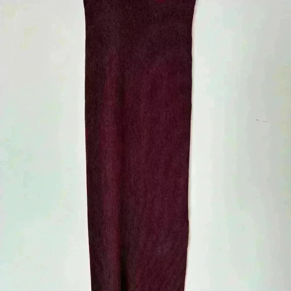 Theory Hedrisa Lustrate Ribbed Knit Mock Neck Bodycon Midi Dress - Picture 4 of 11